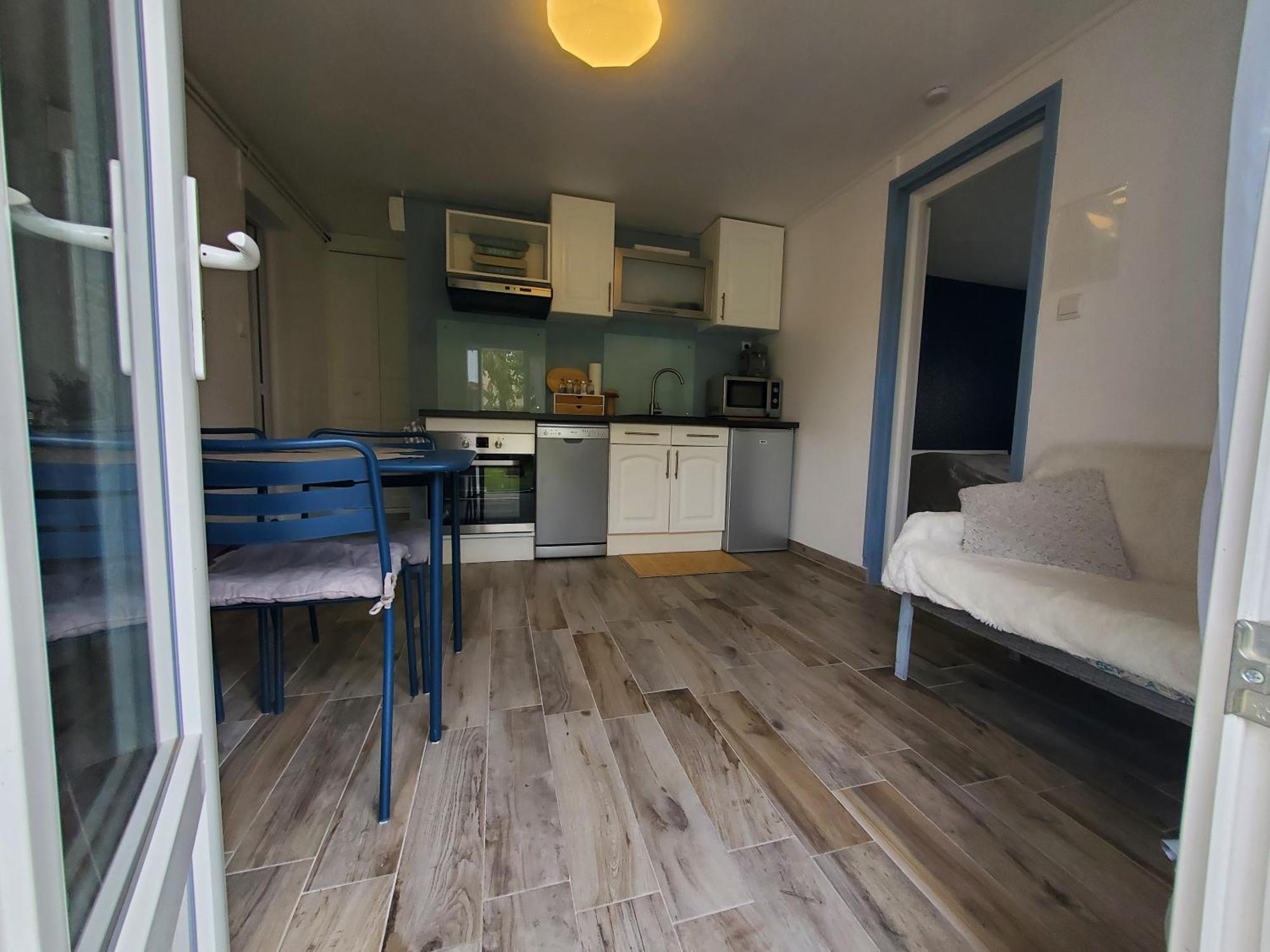 Appart 28M2 Avec Jardin Et Parking Prives, Chambre Separee Milhaud Exterior foto